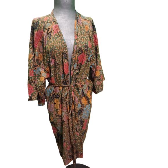 Pier 1 Passport cotton robe - Picture 1 of 4